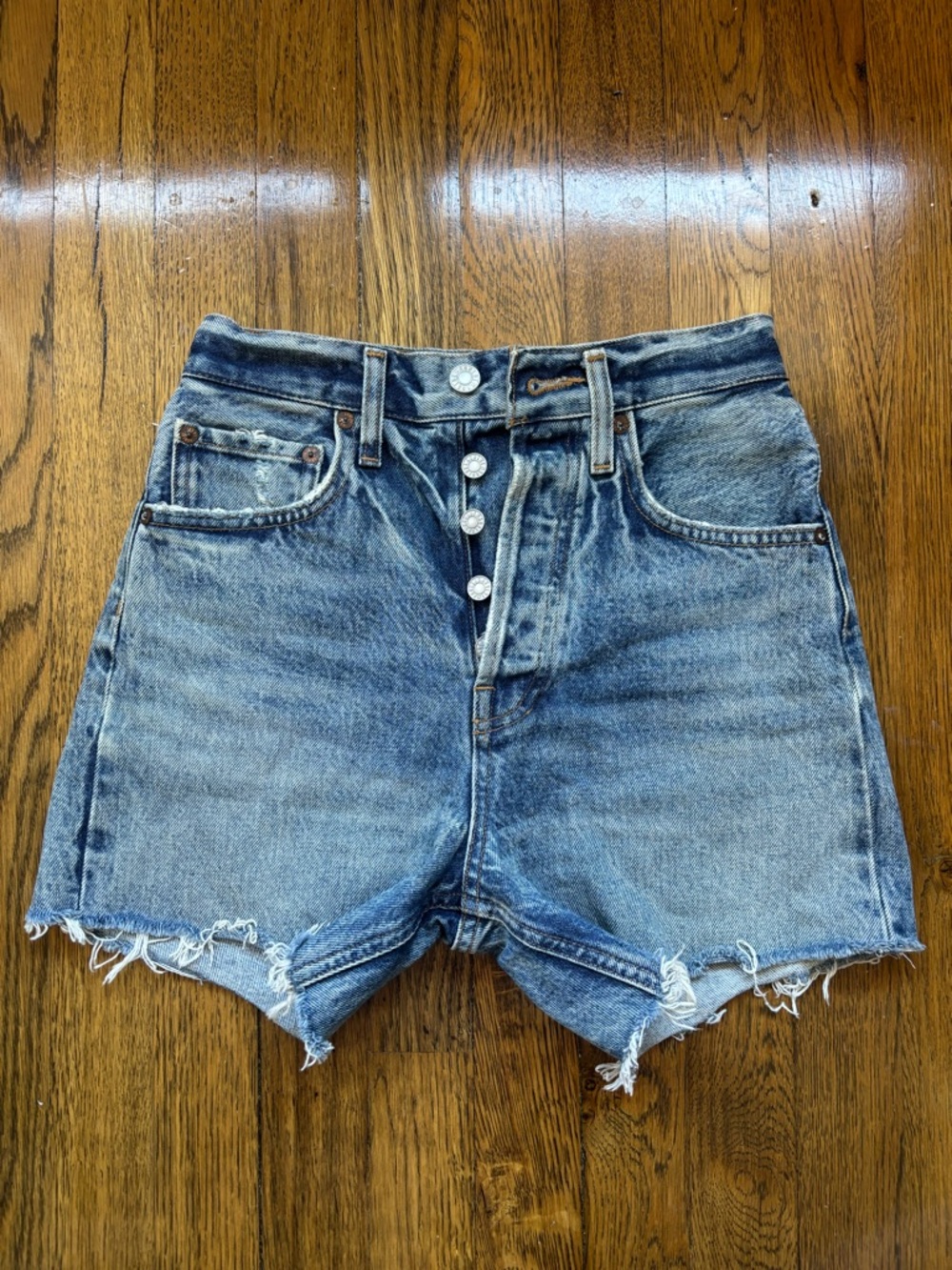 Agolde Riley Denim Short